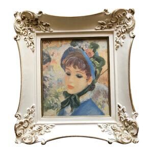 Vintage Framed John Strevens Victorian Art Prints La Boutiques des Fleurs